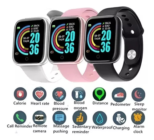 Smart Watch Ft80 Deporortivo