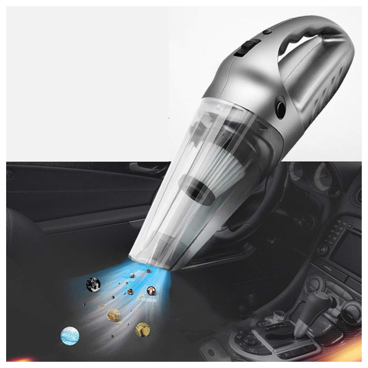Aspirador Portátil para Coche