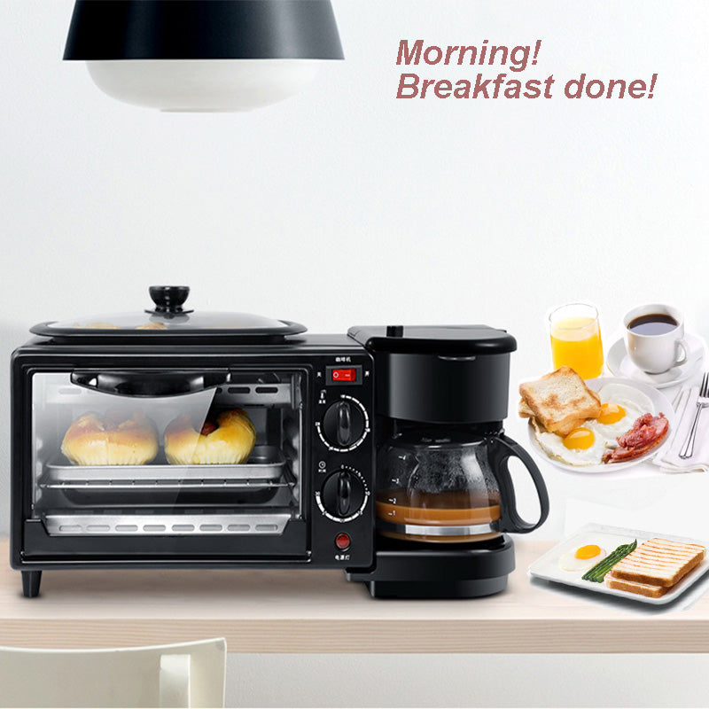 Horno Electrico Cafetera Freidora 3 En 1