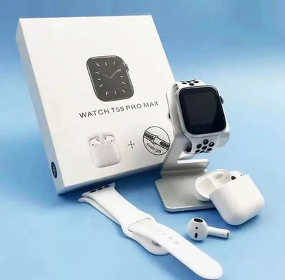 Reloj  Smart + Audífonos T55 PRO MAX