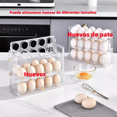 Organizador De Huevos De 3 Niveles - Cap