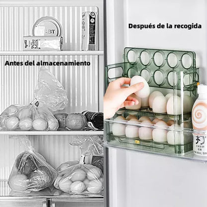Organizador De Huevos De 3 Niveles - Cap