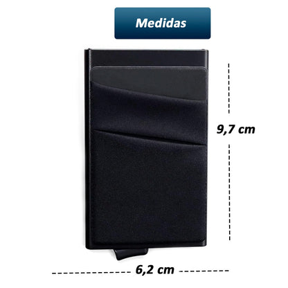Tarjetero Billetera Rfid Nfc Minimalista