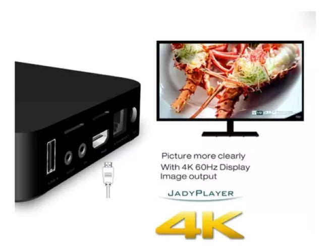 Decodificador Tv Box 4k Pro  Pro256g