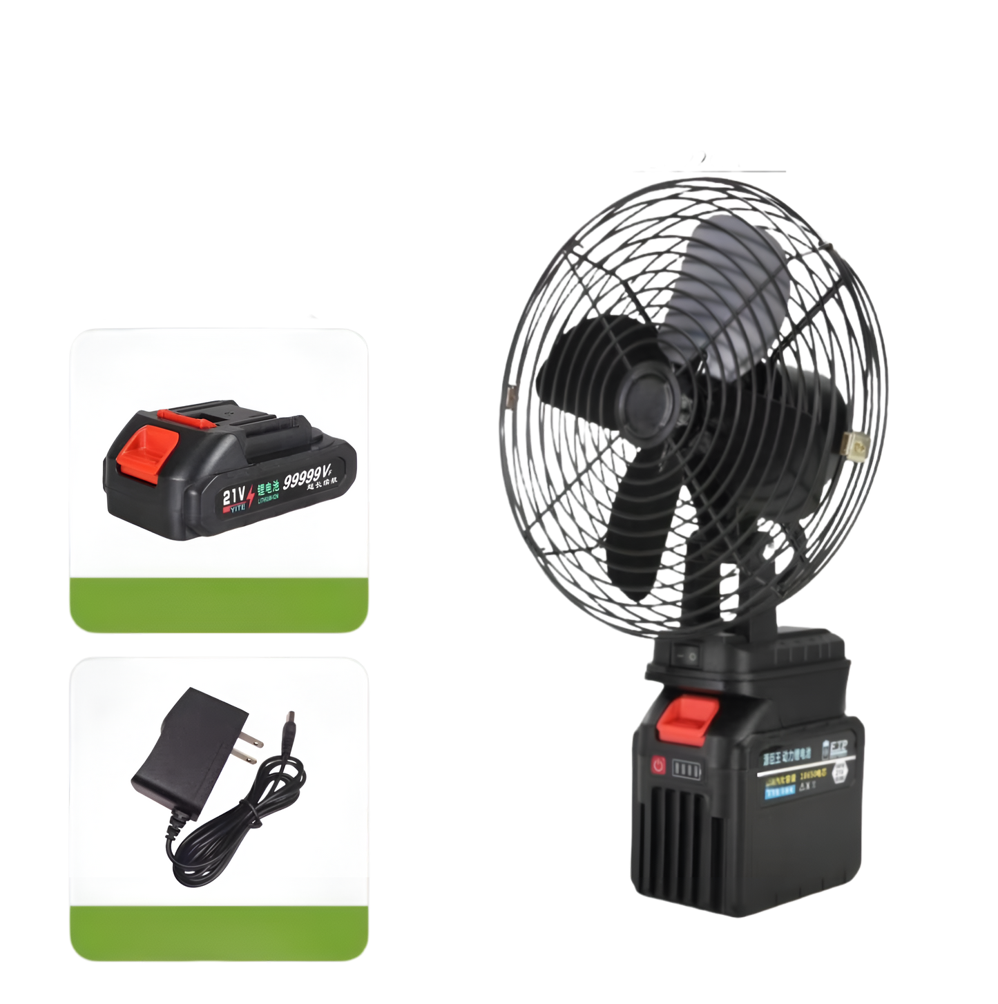 VENTILADOR RECARGABLE INALÁMBRICO